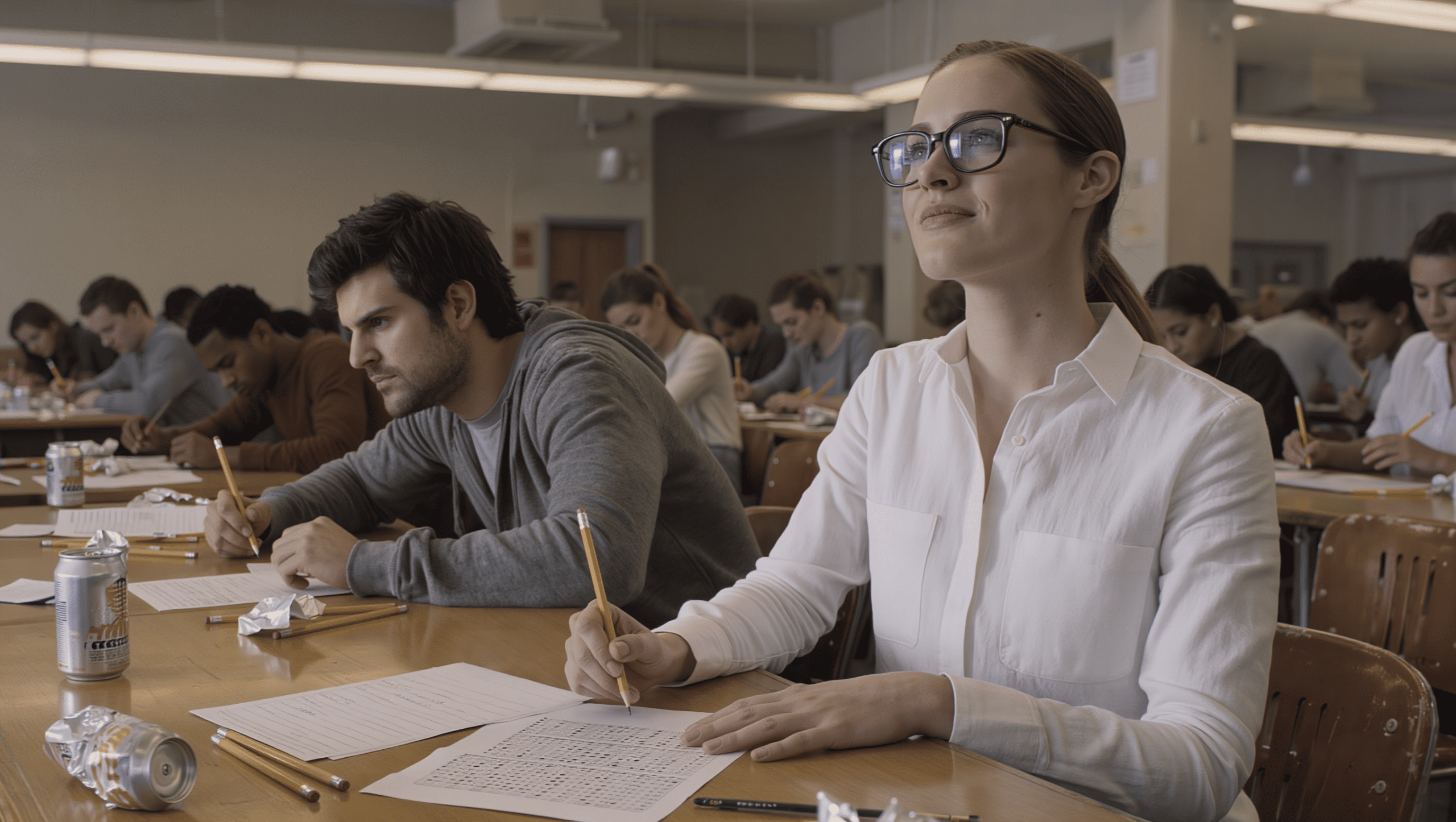 Senior Notices Cheater Invade Their Desk And Quietly Sets The Ultimate Finals Revenge Trap Senior Notices Cheater Invade Their Desk And Quietly Sets The Ultimate Finals Revenge Trap