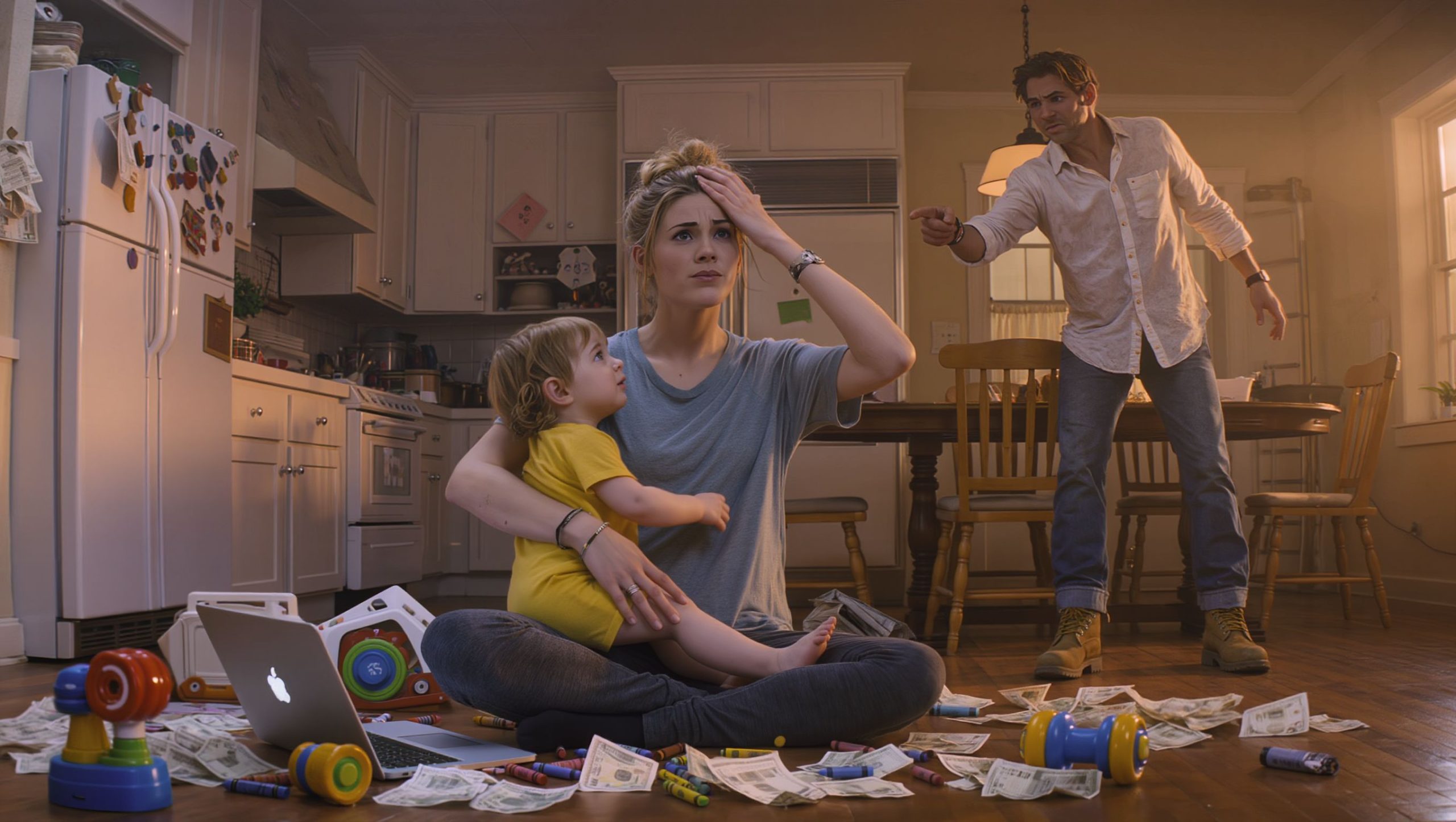 Husband Throws Fit Because Wife Can’t Have Hot Dinner Ready, Despite Her Exhausting Work And Child Care Husband Throws Fit Because Wife Can’t Have Hot Dinner Ready, Despite Her Exhausting Work And Child Care