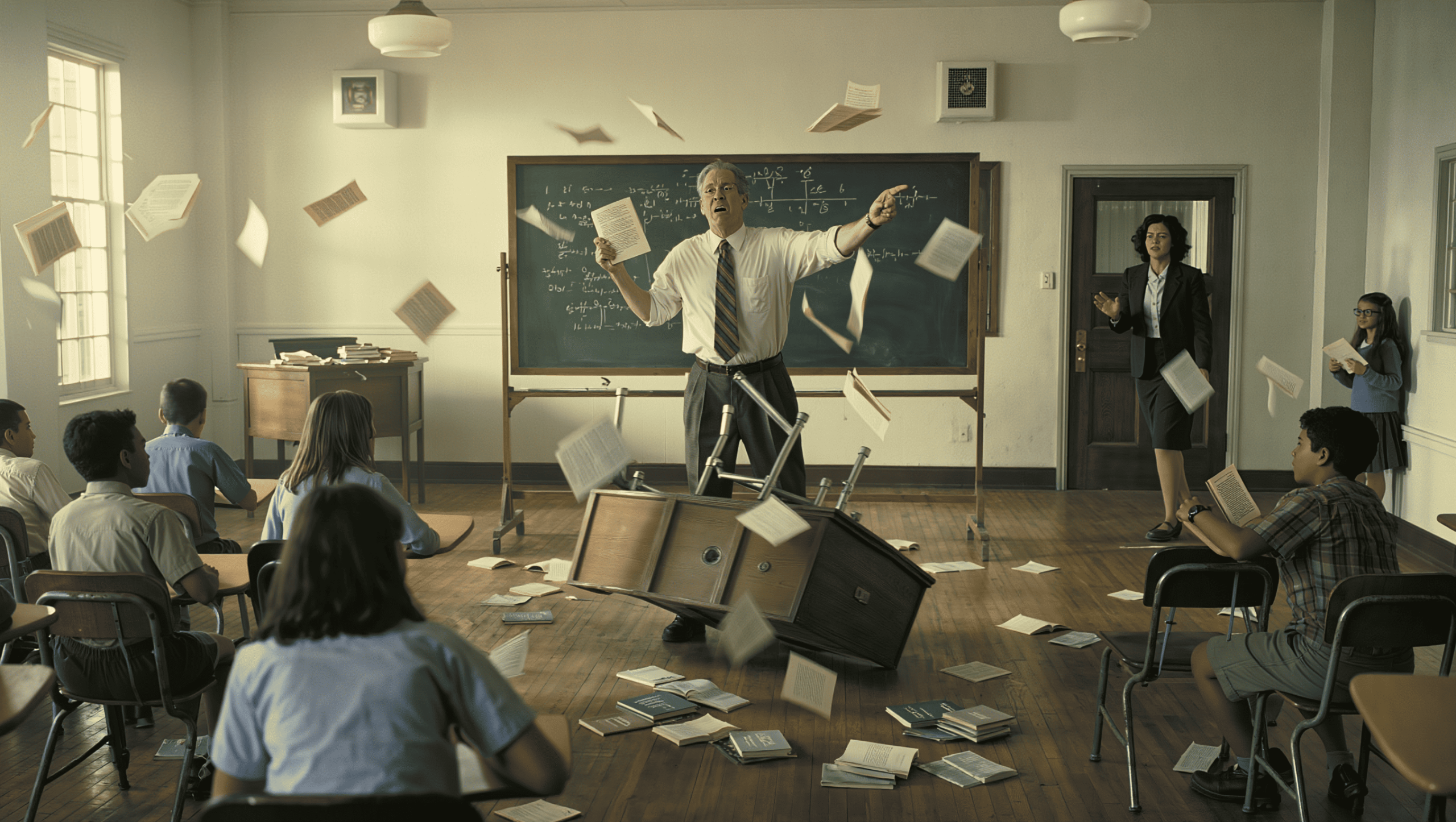 Quiet Kid Couldn’t See the Board, So She Made Her Teacher Retire With Five Identical Books