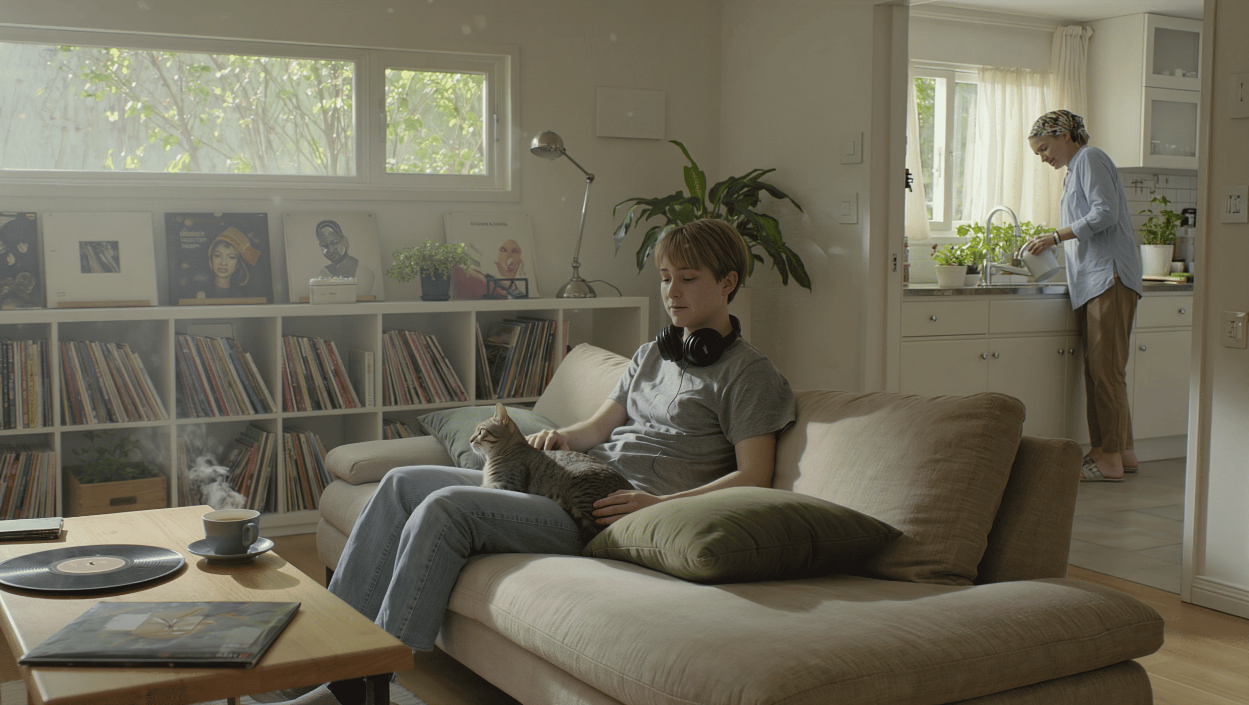 Teen Refuses To Abandon Cancer-Fighting Mom For Dad's Chaotic House Full Of Screaming Noises