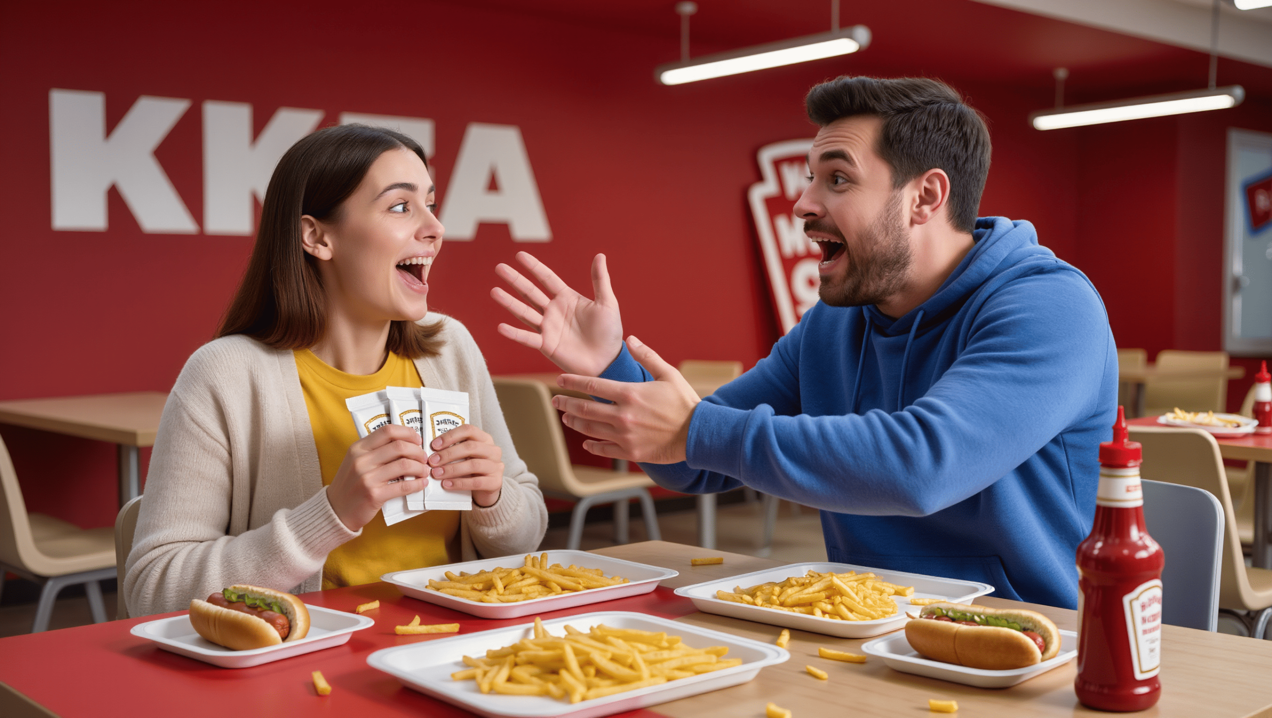 Couple Fights Non-Stop Two Months Over One Tiny Mayonnaise Packet