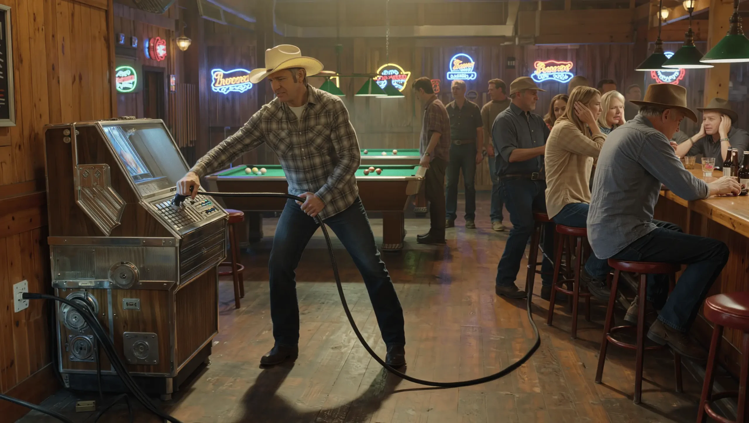 Bouncer, Fired For Protecting Customers, Tortures Boss With Endless Cotton Eye Joe Bouncer, Fired For Protecting Customers, Tortures Boss With Endless Cotton Eye Joe