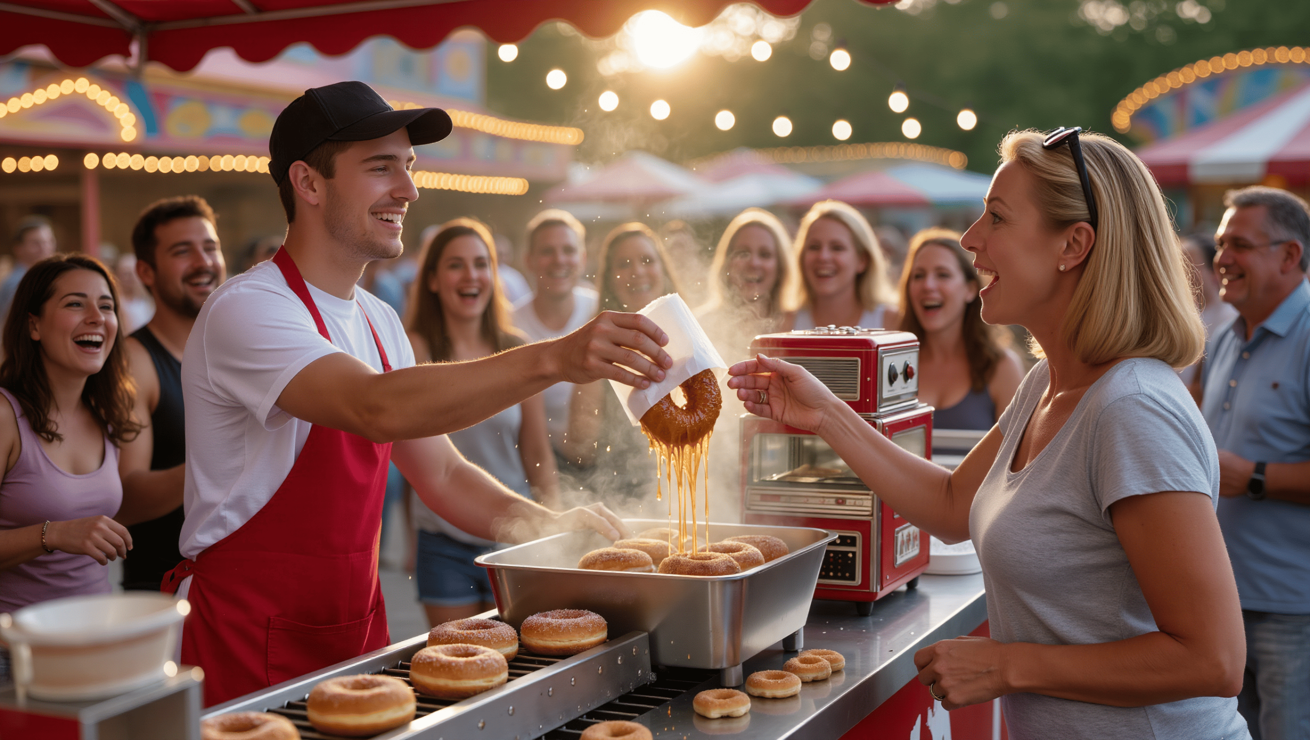 Karen Insists On Donuts Straight From Boiling Oil, Carnival Worker Hands Her What She Wishes For - Raw Karen Insists On Donuts Straight From Boiling Oil, Carnival Worker Hands Her What She Wishes For - Raw