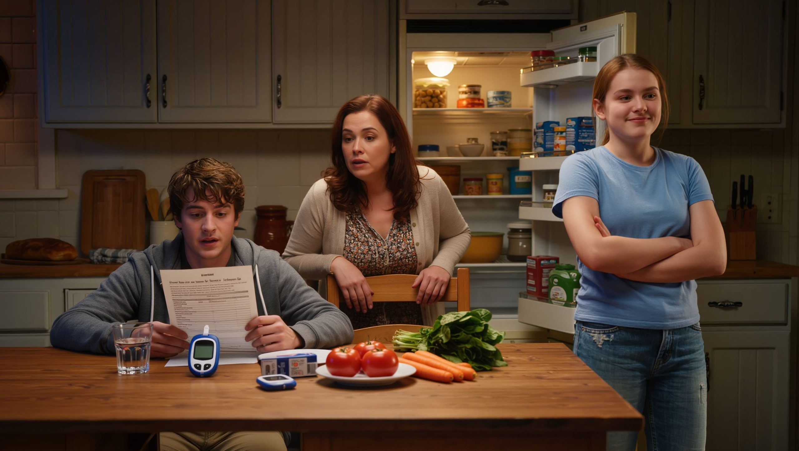 Brother Falsely Accuses Sister Of Overeating And Predicts She Will Get Diabetes, Then He Receives Diagnosis