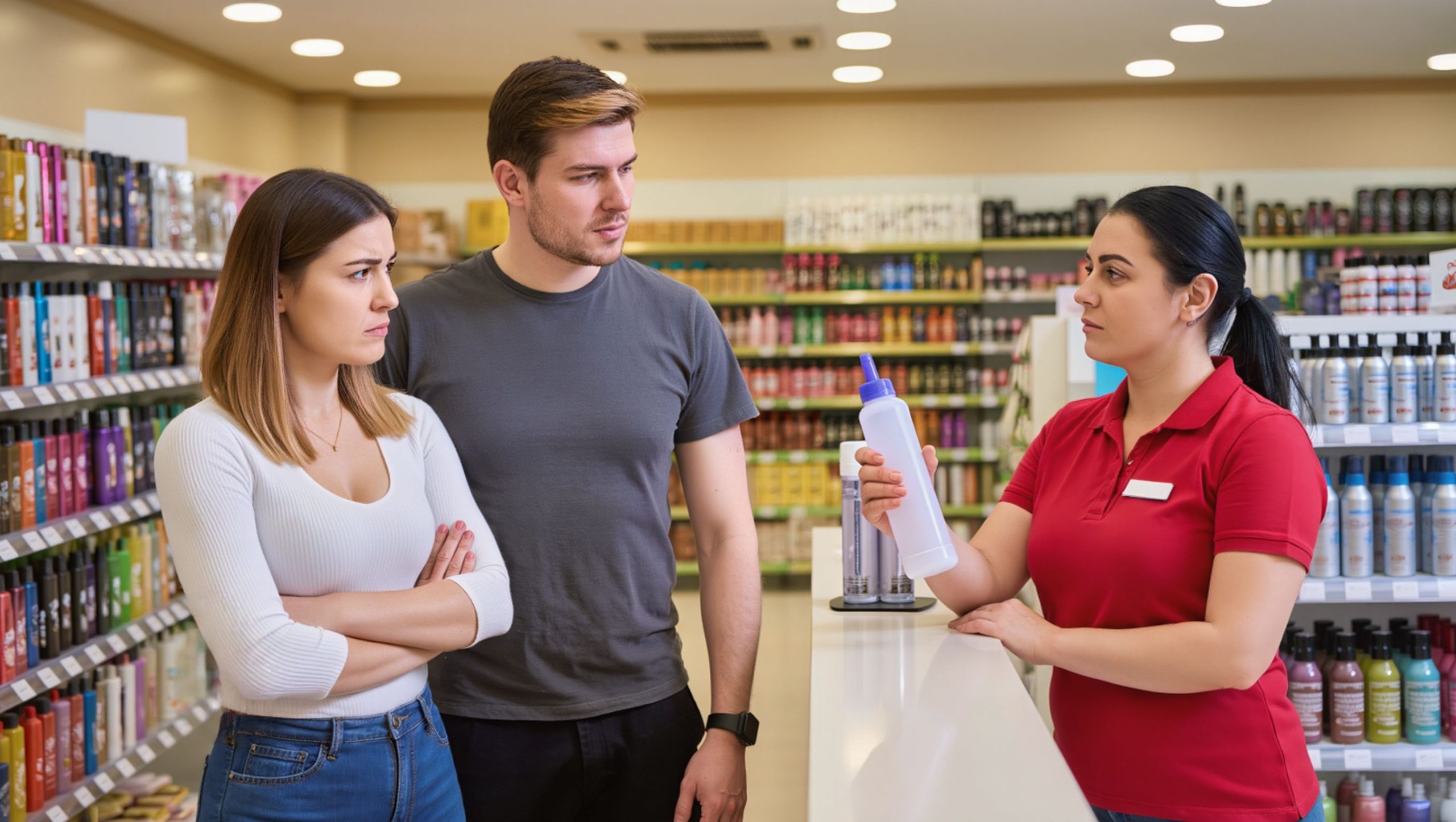 Sister And Brother Seek Hair Toner Help But Face Rude Employee's Shocking Insults And Outburst