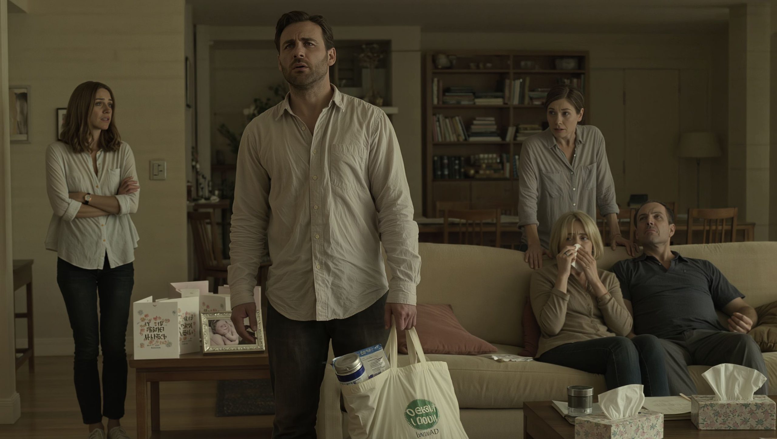 Man Rushes To Console Grieving Family After Newborn Loss But Accidentally Reveals Wife’s Pregnancy