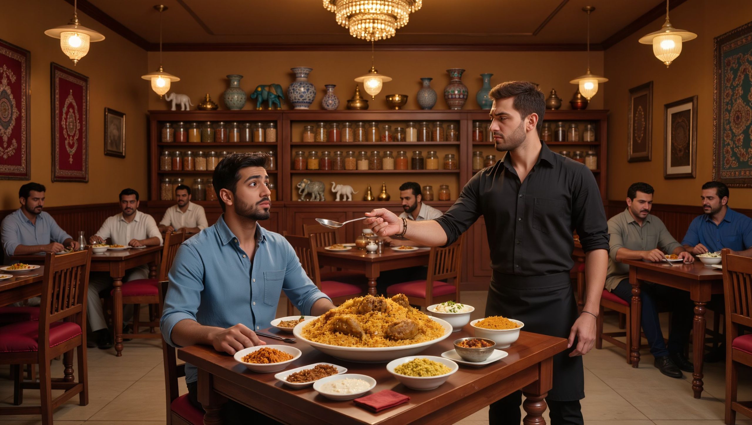 Indian Man Eats Indian Food In Indian Way At Indian Restaurant, Waiter Calls It Unhygienic And Uncivilized