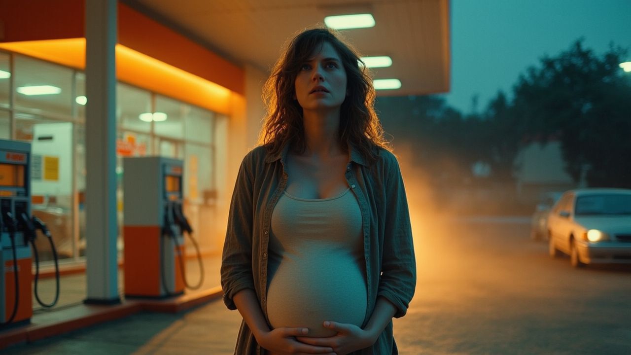 Husband Abandons His Eight-Month Pregnant Wife At A Dark Gas Station Then Acts Casual About It