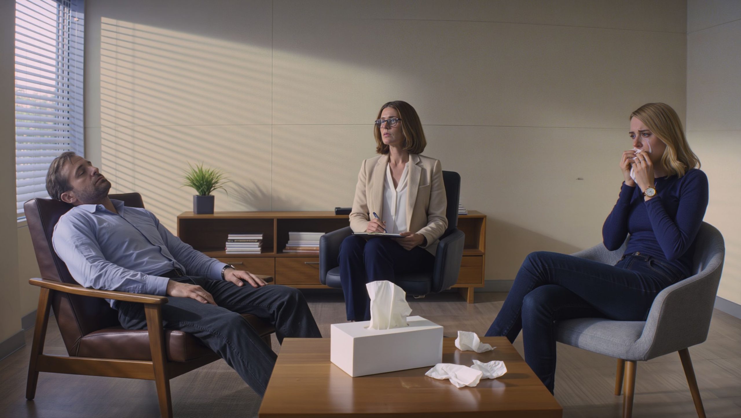 Dad Is To Walk Out On Family Therapy After Only Three Sessions, Despite Being Emotionally Absent For Two Decades Dad Is To Walk Out On Family Therapy After Only Three Sessions, Despite Being Emotionally Absent For Two Decades