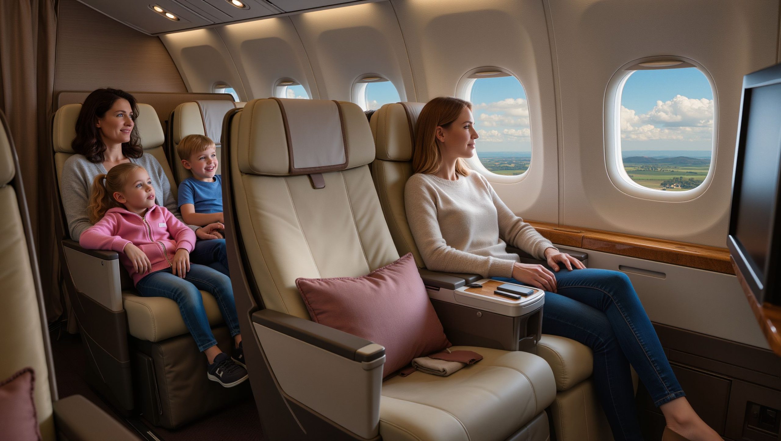 First-Class Passenger Refuses To Swap Their Coveted Window Seat With A Mother's Demanding Child