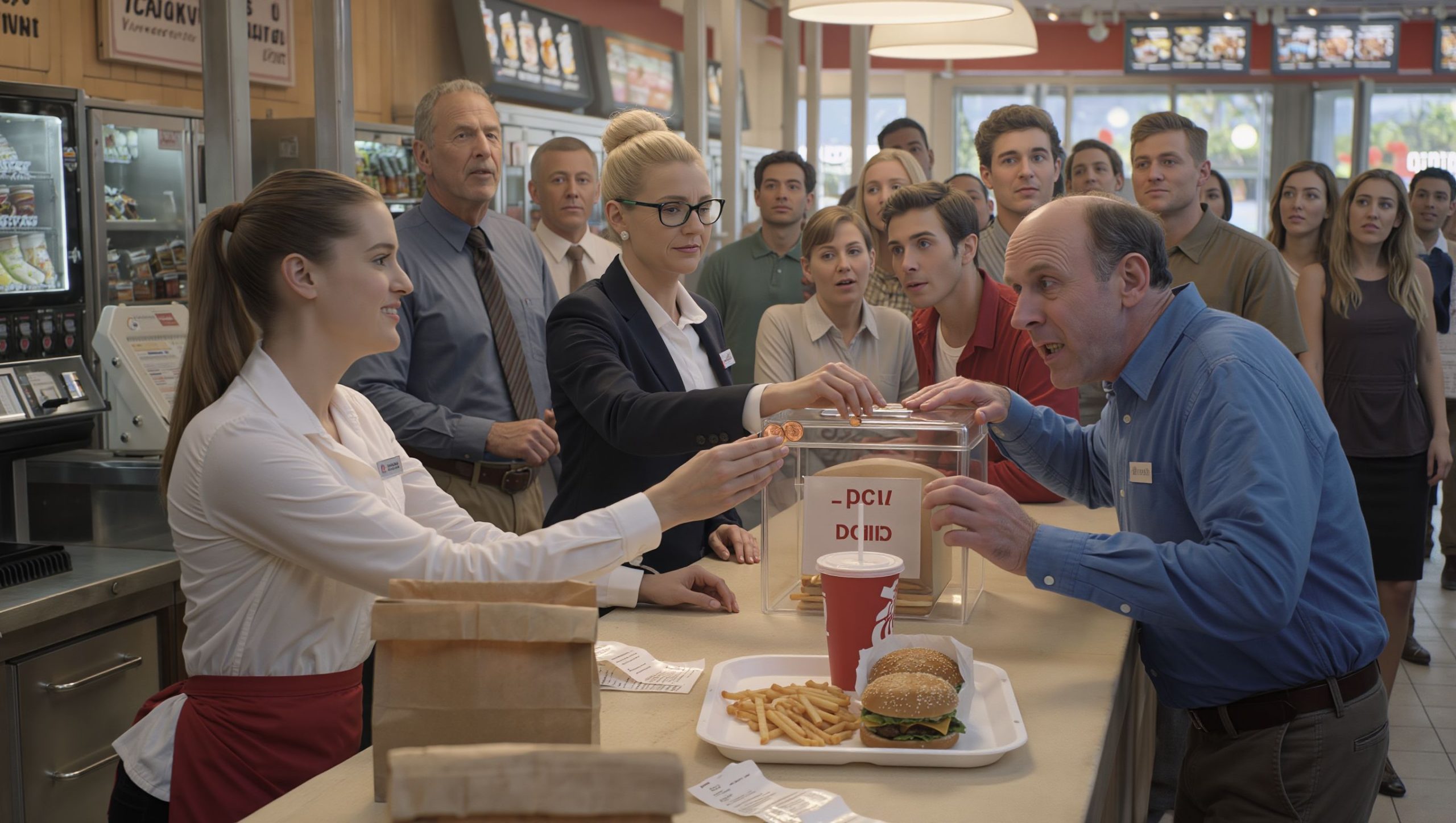 Customer Rejects Pennies In Change, Then Demands Them Back And Faces Public Humiliation Over Four Cents
