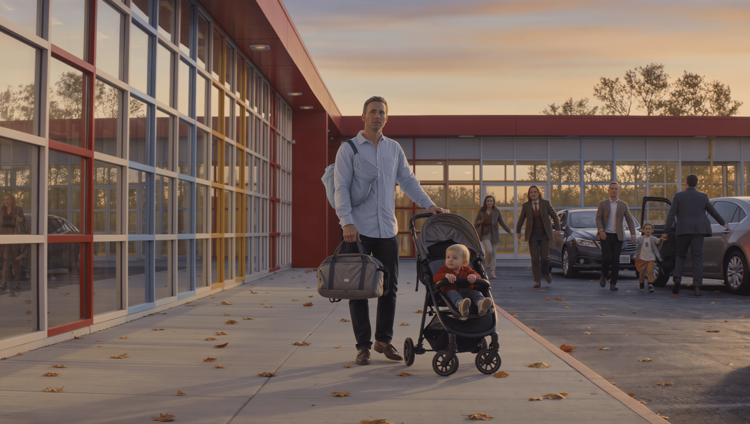 Dad Rushes Home To Grab His Older Kids But Wife Insists He Picks Up Their Babies First, Everyone’s Suspicious