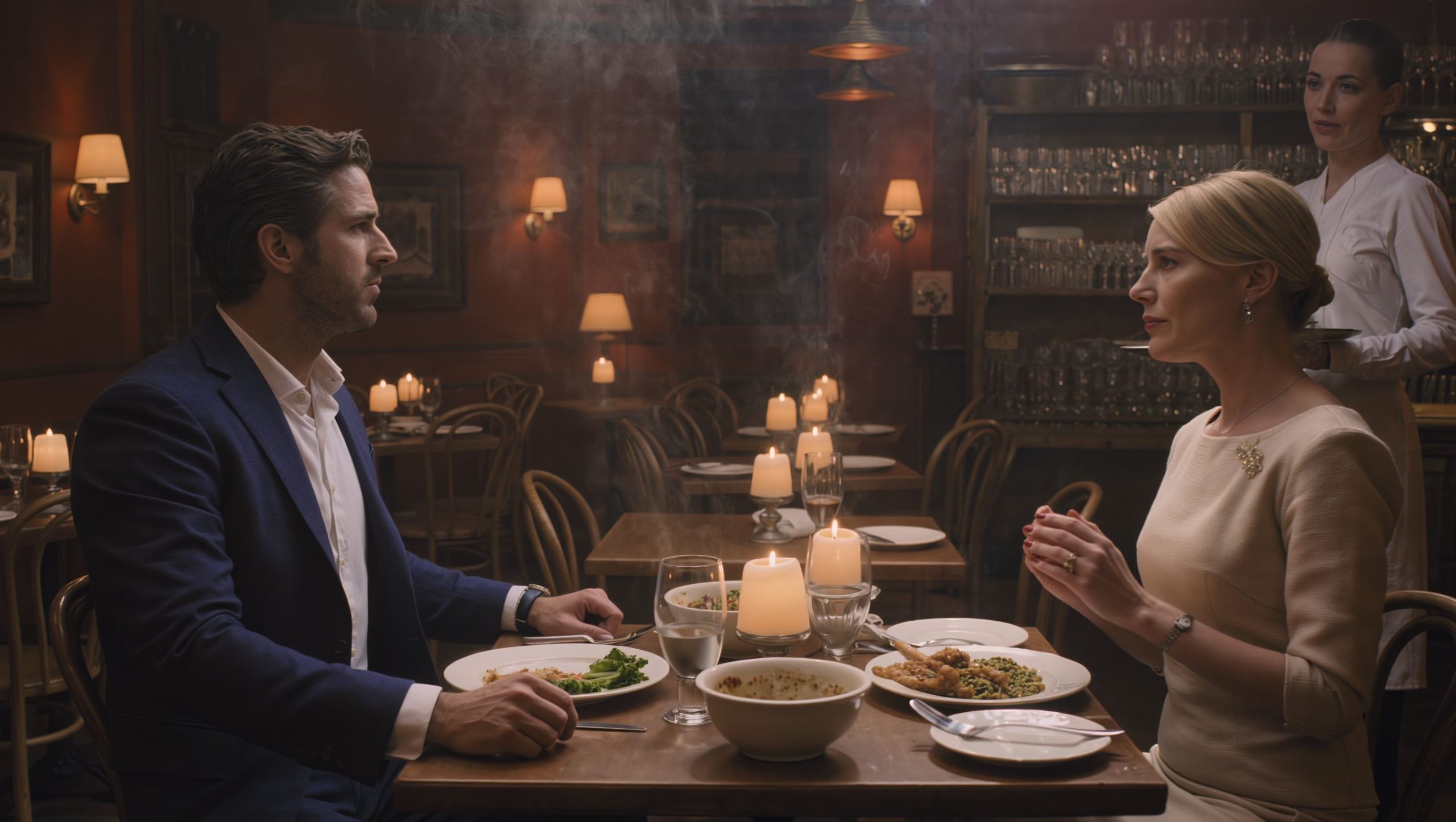 Husband Considers Telling Wife She Annoys Waiters By Frequently Sending Dishes Back At Restaurants