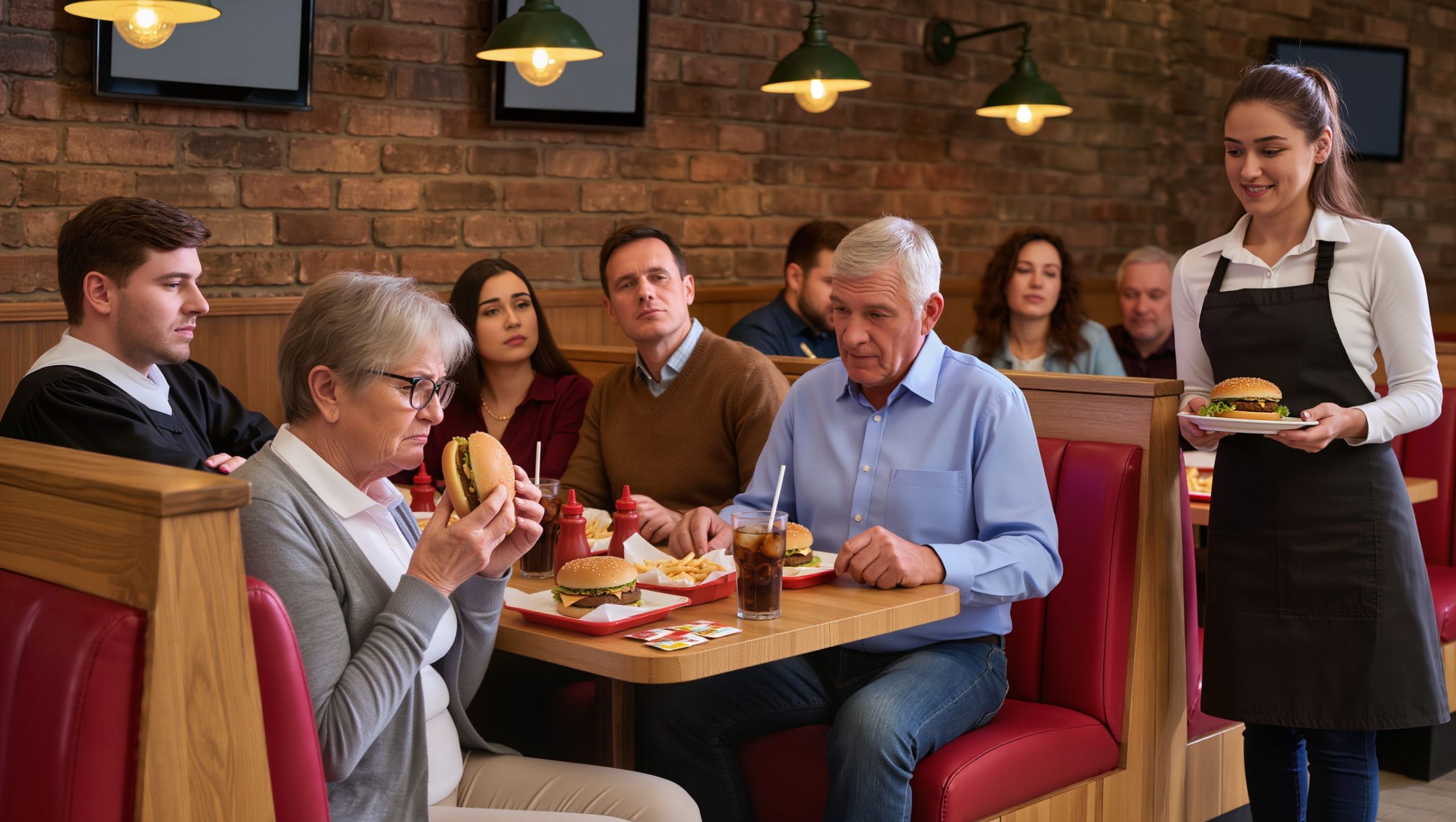 Graduate Ditches Family Dinner After Entitled Grandmother Launches Complaint Over Bready Bun