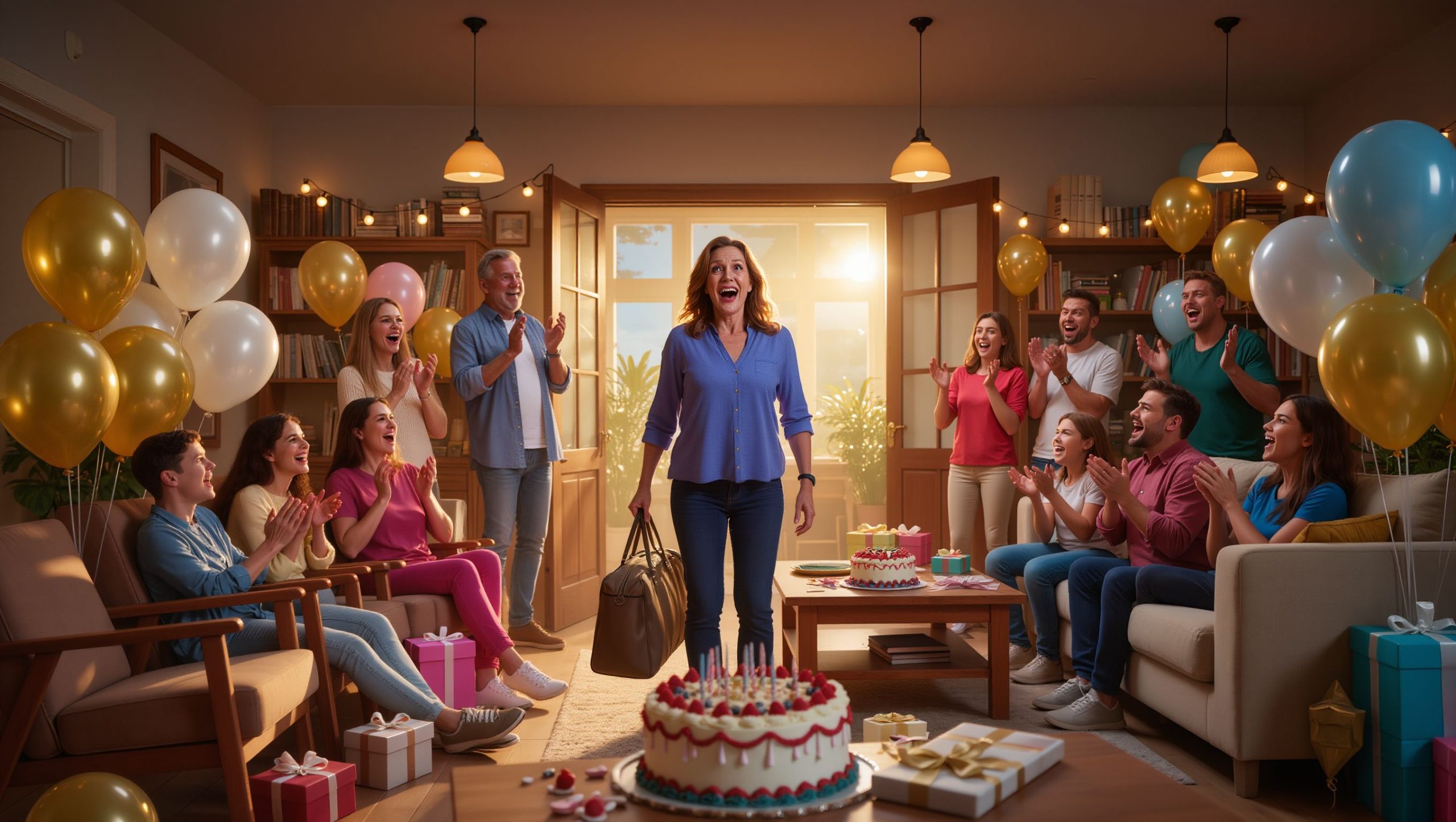 Woman Plans Lavish Birthday Surprise For Herself Fearing Husband And Daughter Would Fall Short On Effort