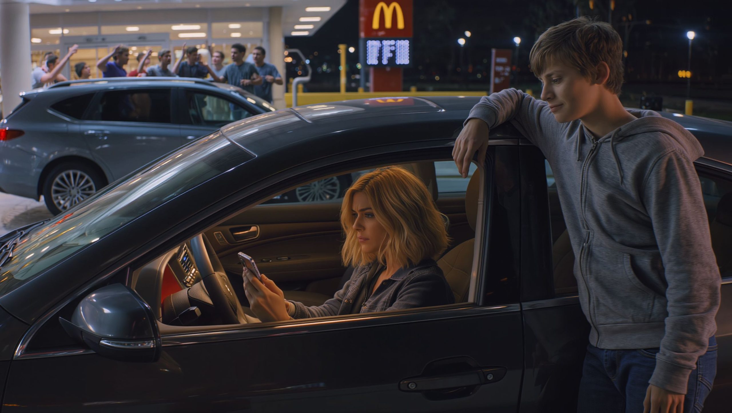 Late-Night Drive-Thru Turns Chaotic When Teens Harass Woman And One Approaches Her Car