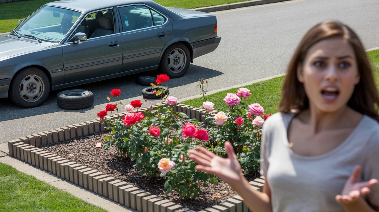 Neighbor’s Daughter Kept Driving Through His Yard - So He Installed Spikes and Let Consequences Do the Rest Neighbor’s Daughter Kept Driving Through His Yard - So He Installed Spikes and Let Consequences Do the Rest
