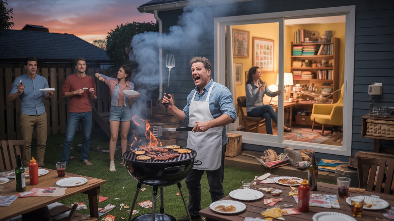 Husband Threw a BBQ for His Friends. Wife Didn’t Help… and the Whole Party Fell Apart Husband Threw a BBQ for His Friends. Wife Didn’t Help… and the Whole Party Fell Apart