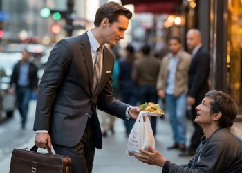 When The Boss Said £40 Was The Limit, Consultant Bought Meals For The Homeless To Make Sure He Hit It When The Boss Said £40 Was The Limit, Consultant Bought Meals For The Homeless To Make Sure He Hit It