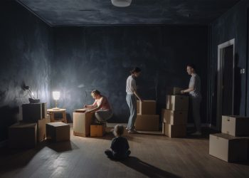 Landlord Said “Paint Before You Leave”, So They Turned The Entire Apartment Black