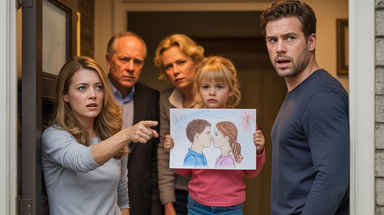 Man Rejects Wife’s Advances After She Believes Child’s Drawing Proves Infidelity Man Rejects Wife’s Advances After She Believes Child’s Drawing Proves Infidelity