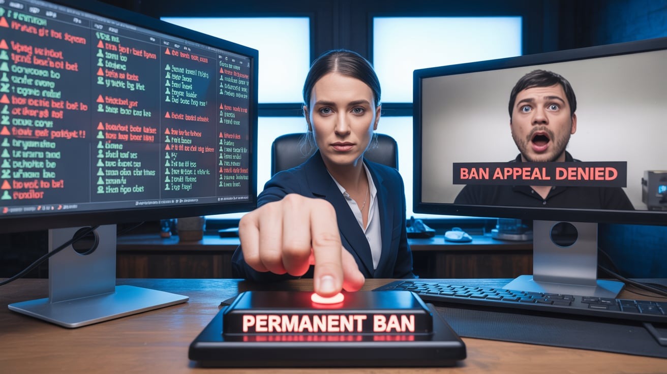 Player Appeals a 24-Hour Ban… Developers Check the Logs and Hit Him With a Permanent One Instead Player Appeals a 24-Hour Ban… Developers Check the Logs and Hit Him With a Permanent One Instead
