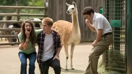 Teenagers Taunt a Llama, Get Hit With Reality - Was the Worker Wrong to Let It Happen? Teenagers Taunt a Llama, Get Hit With Reality - Was the Worker Wrong to Let It Happen?