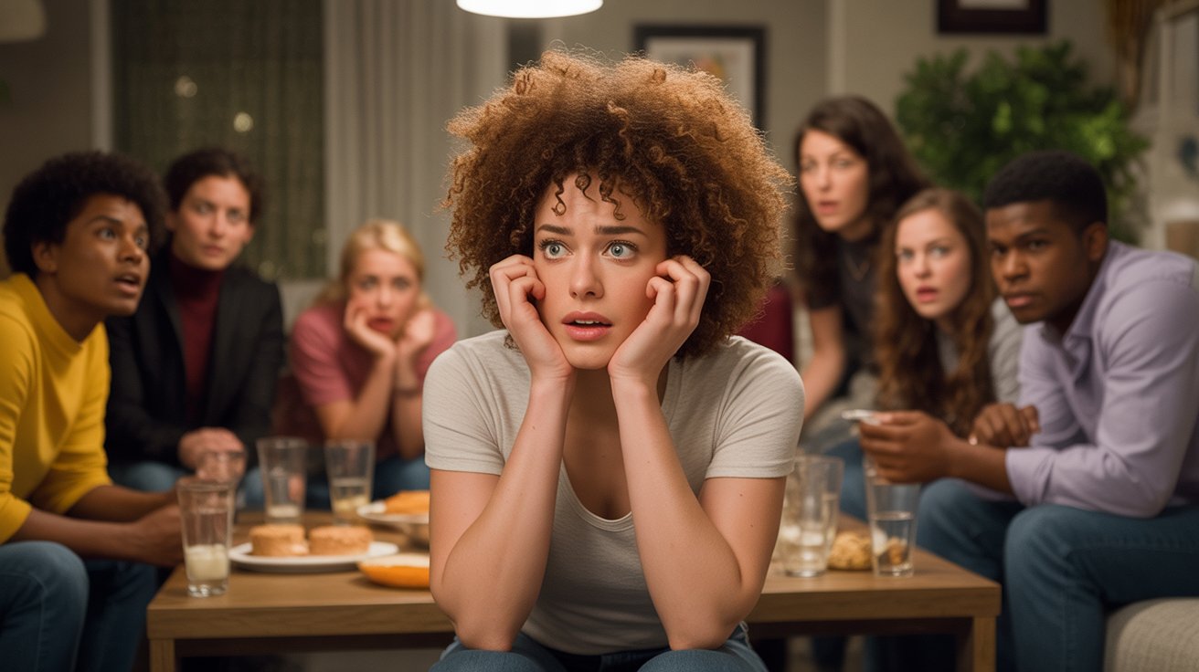 Friends Pressure White Girl To Straighten Her Natural Curly Because It's 'Culturally Inappropriate'