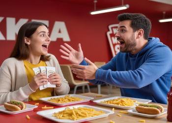 Couple Fights Non-Stop Two Months Over One Tiny Mayonnaise Packet