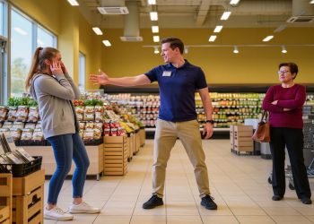 Karen Demands Manager Fires Lazy Grocery Employee For Refusing Service, Turns Out It’s His Wife