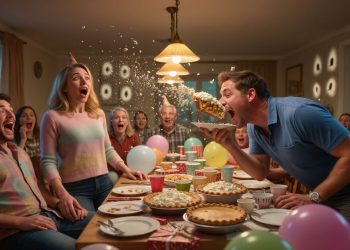 Wife Pours Love Into Baking Husband’s Favorite Pie, Only To Watch Friend Destroy It In Prank