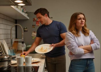 Husband Forces Wife To Watch Dishwashing Demo After She ‘Acts Dumb’ And Leaves Plates Dirty