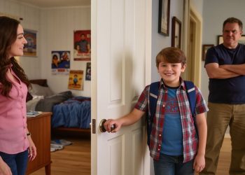 Wife Secretly Installs Bedroom Door For Teenage Son, Leaving Husband Furious And Sleeping On The Couch