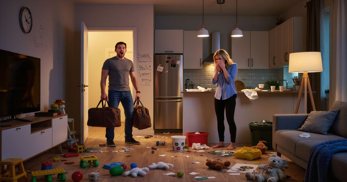 Boyfriend Abandons Girlfriend To Clean Wrecked Apartment Alone After ...