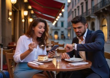 Girlfriend Orders One Tiramisu, Making Boyfriend Furious Over The Risky Train Dash