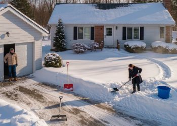 Newlywed Husband Refuses To Shovel Snow After Wife Pockets Money Meant For Hired Help