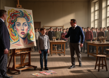 Colorblind Teen Turns Teacher’s Dismissal Of “Uninspired” Art Into National Win, Humiliating Him