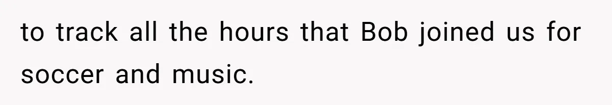 Mom Tried To Save $12.50 By “Correcting” Her Nanny’s Hours And Ended Up Owing Nearly $2,000 Instead to track all the hours that Bob joined us for soccer and music.