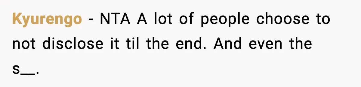 Pregnant Woman Refuses To Reveal Son’s Name After Sister Pulled The Same ‘Name Theft’ Trick Kyurengo − NTA A lot of people choose to not disclose it til the end. And even the s__.
