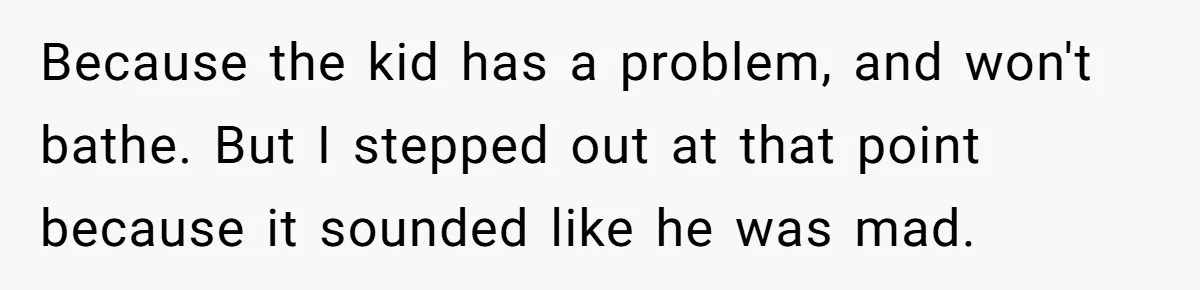 Woman Transforms Creepy Basement Into Dream Retreat Only For Sister’s Kids To Overrun It Because the kid has a problem, and won't bathe. But I stepped out at that point because it sounded like he was mad.