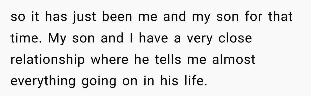 Wife Calls Husband Irresponsible After He Lets Minor Son Get Tipsy so it has just been me and my son for that time. My son and I have a very close relationship where he tells me almost everything going on in...