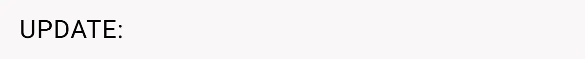 UPDATE:
