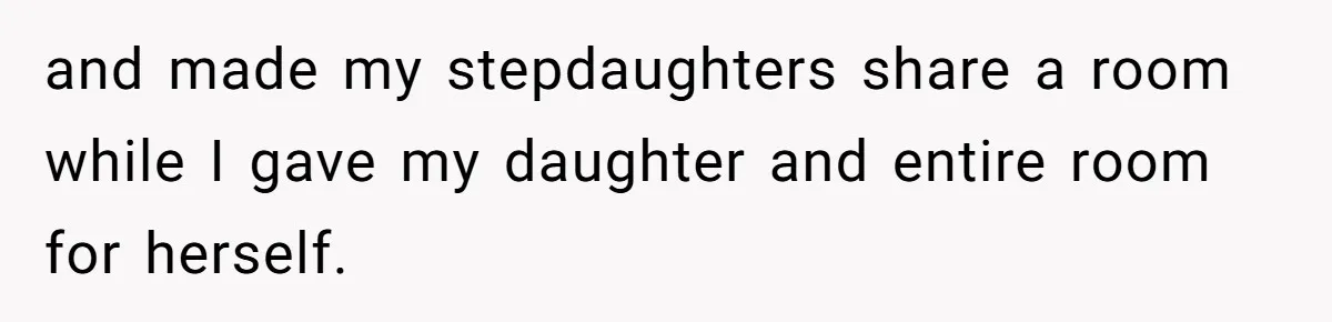 Father Books Separate Hotel Room For Daughter After Stepmother’s Kids Force Her To Sleep On Floor and made my stepdaughters share a room while I gave my daughter and entire room for herself.