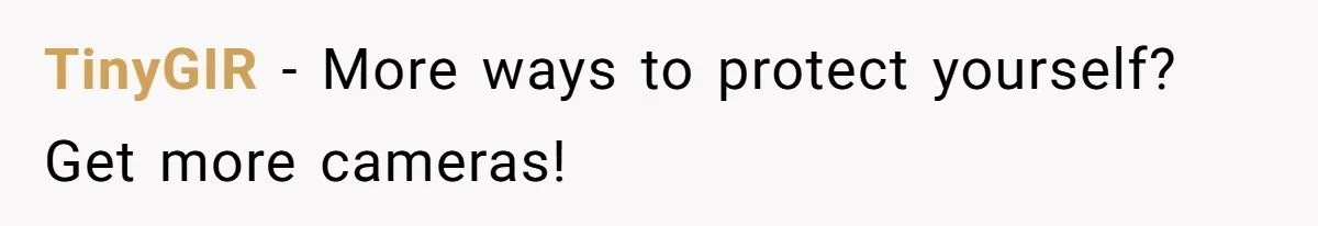 TinyGIR − More ways to protect yourself? Get more cameras!