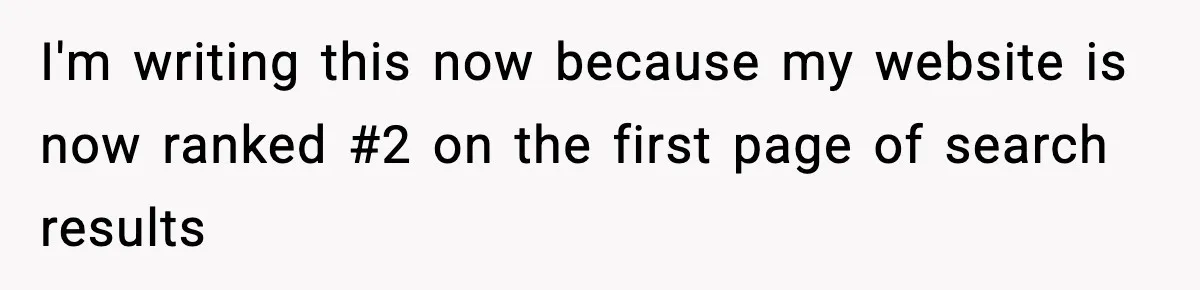Man Arrested For Crimes He Didn’t Commit, Creates Website To Expose Police Mishandling I'm writing this now because my website is now ranked #2 on the first page of search results