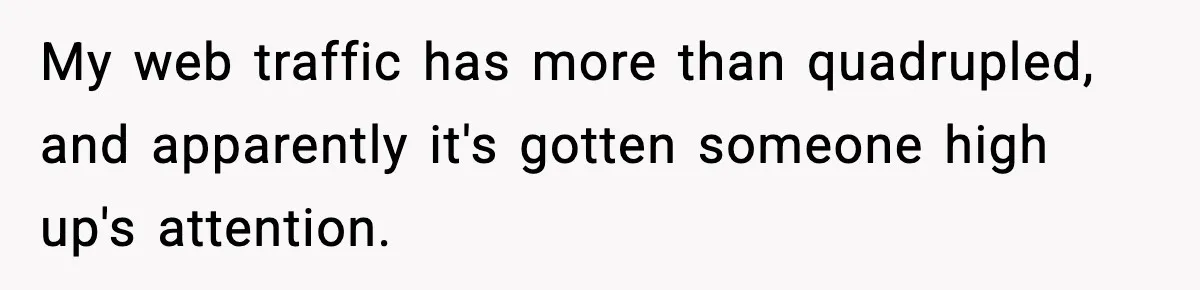 Man Arrested For Crimes He Didn’t Commit, Creates Website To Expose Police Mishandling My web traffic has more than quadrupled, and apparently it's gotten someone high up's attention.