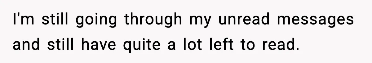 Man Arrested For Crimes He Didn’t Commit, Creates Website To Expose Police Mishandling I'm still going through my unread messages and still have quite a lot left to read.