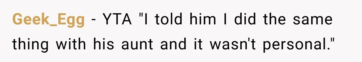 Father Charges Son For Honeymoon Stay At Late Wife’s Cabin, Son Calls Him Selfish Geek_Egg − YTA "I told him I did the same thing with his aunt and it wasn't personal."