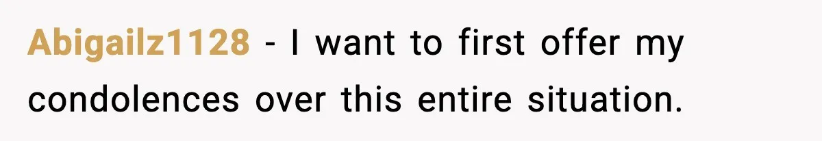 Dad Diagnosed With Terminal Cancer Chooses Aunt Over His Mom As Guardian For Son Abigailz1128 − I want to first offer my condolences over this entire situation.