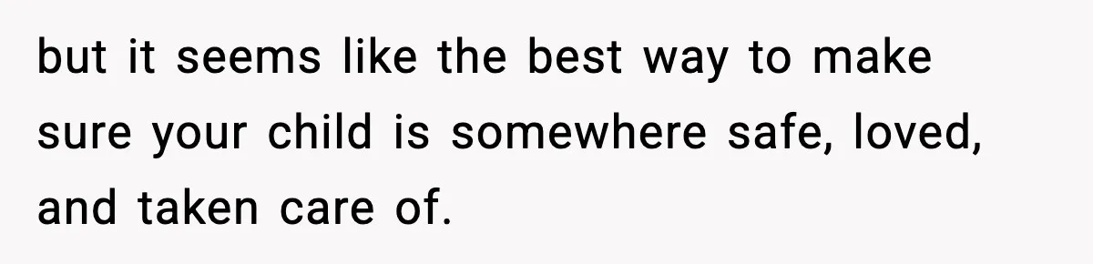 Dad Diagnosed With Terminal Cancer Chooses Aunt Over His Mom As Guardian For Son but it seems like the best way to make sure your child is somewhere safe, loved, and taken care of.